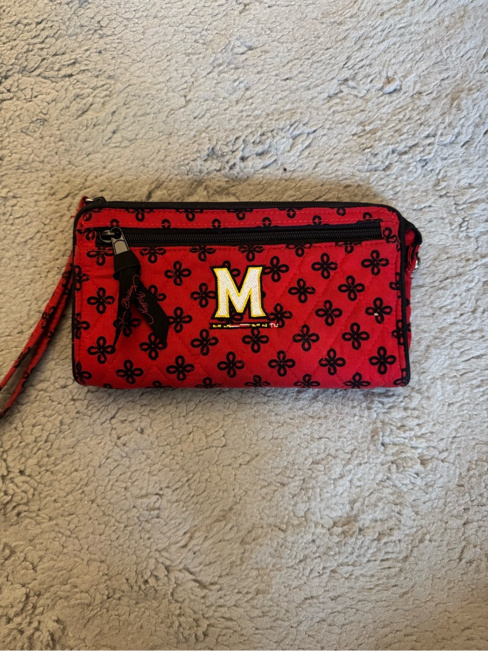 Vera Bradley Maryland University Wallet